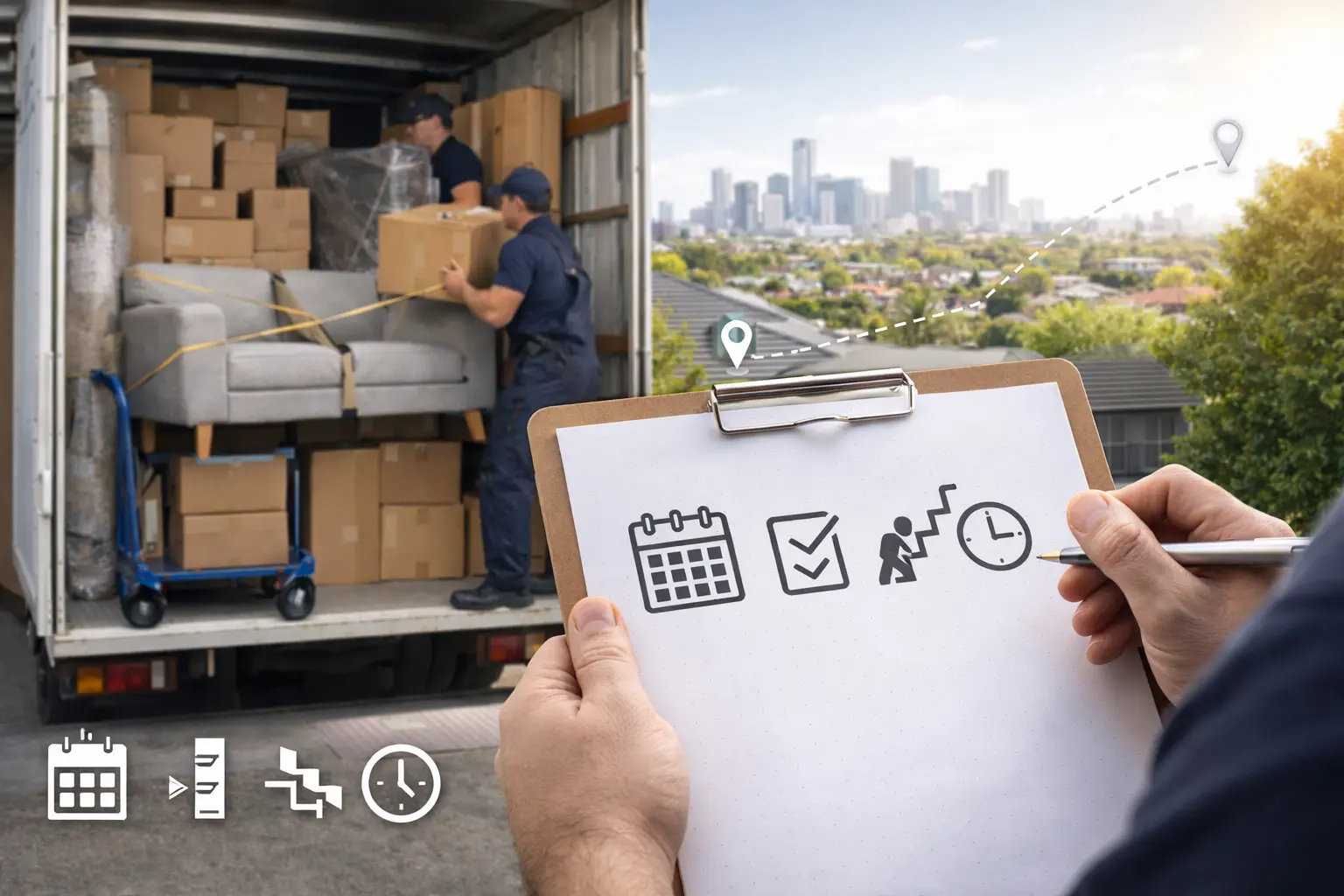 Best options for moving from Adelaide to Brisbane including interstate removalists, packing services, backloading and delivery windows