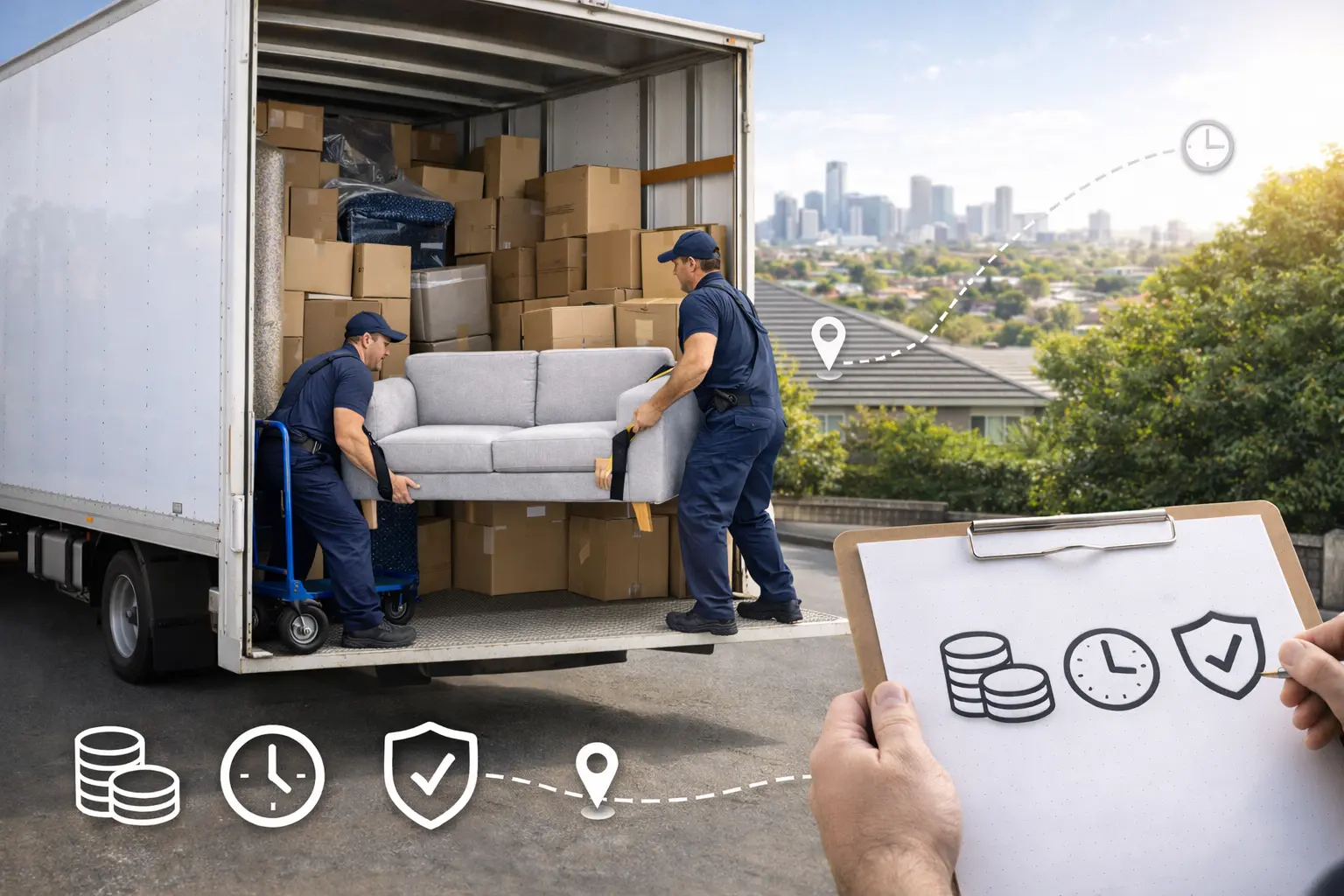 Best options for moving from Adelaide to Sydney including interstate removals, packing advice, backloading and long-distance transport
