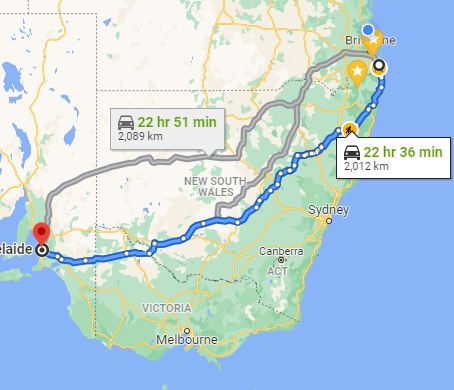 Gold Coast to Adelaide Interstate Removal Company