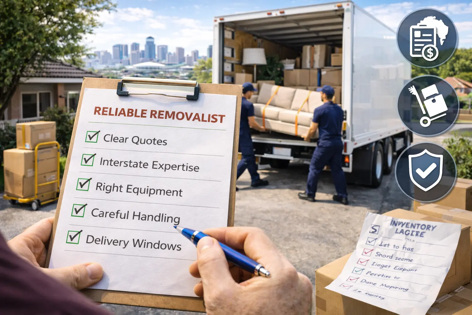 How to choose a removalist in Adelaide for long-distance moves including experience, quote clarity, equipment and service reliability