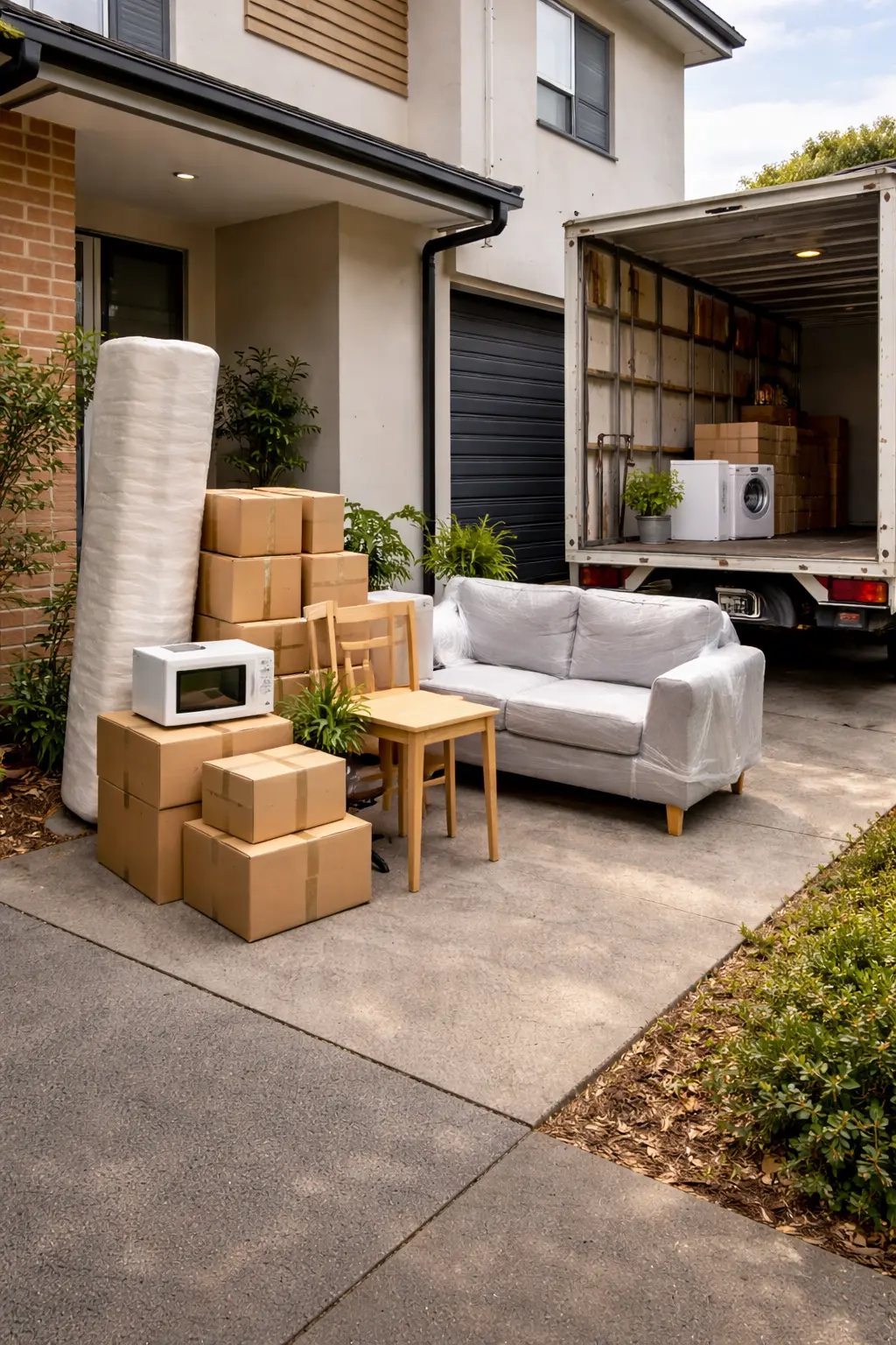 Melbourne to Adelaide compact interstate load with a planned delivery window for a few furniture items and small household cartons