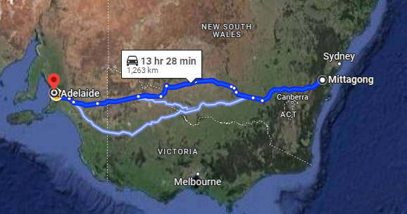 Mittagong to Adelaide Movers