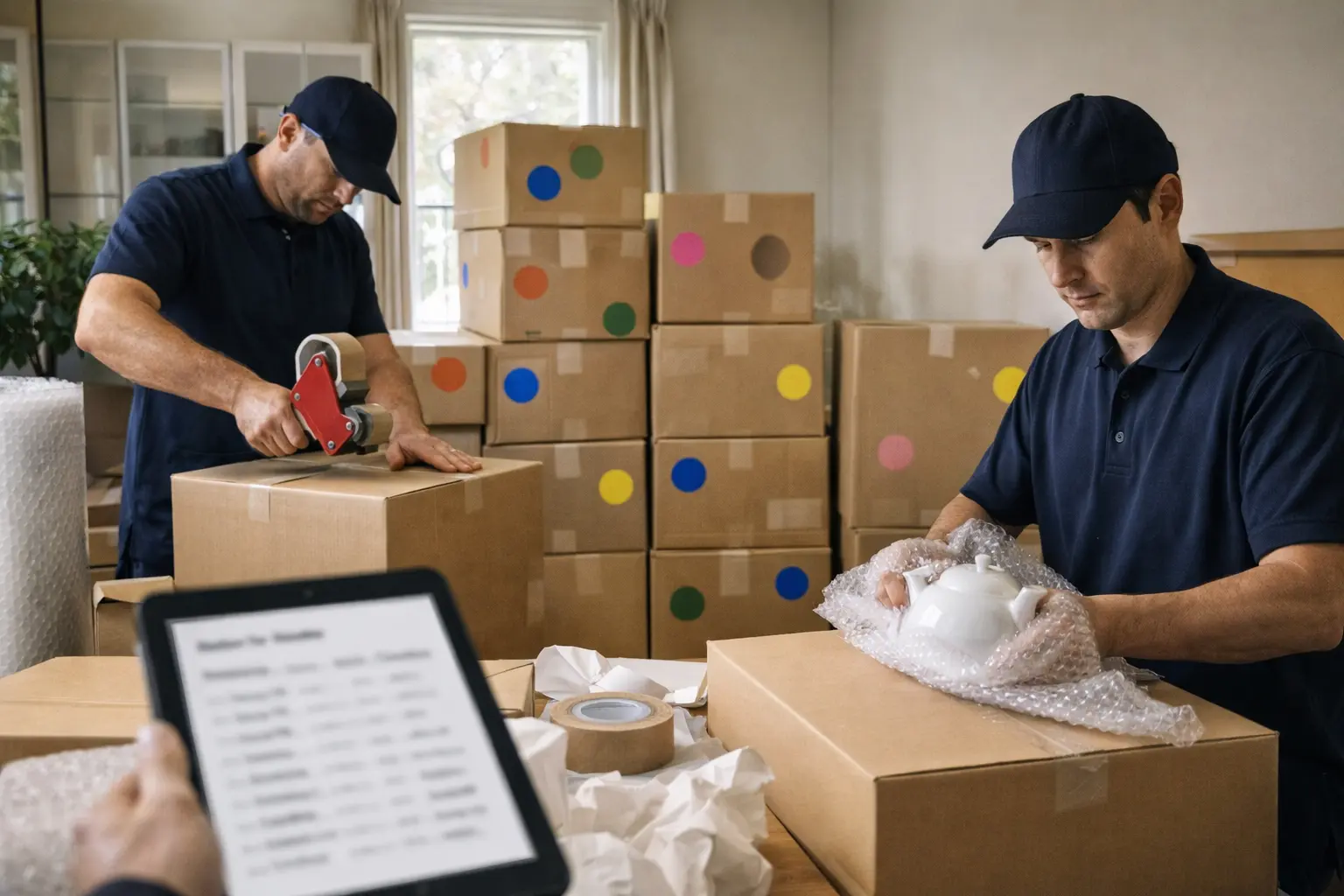 Interstate packing and pre-packing support for moving to Adelaide with sturdy cartons, protective wrap and organised room labels